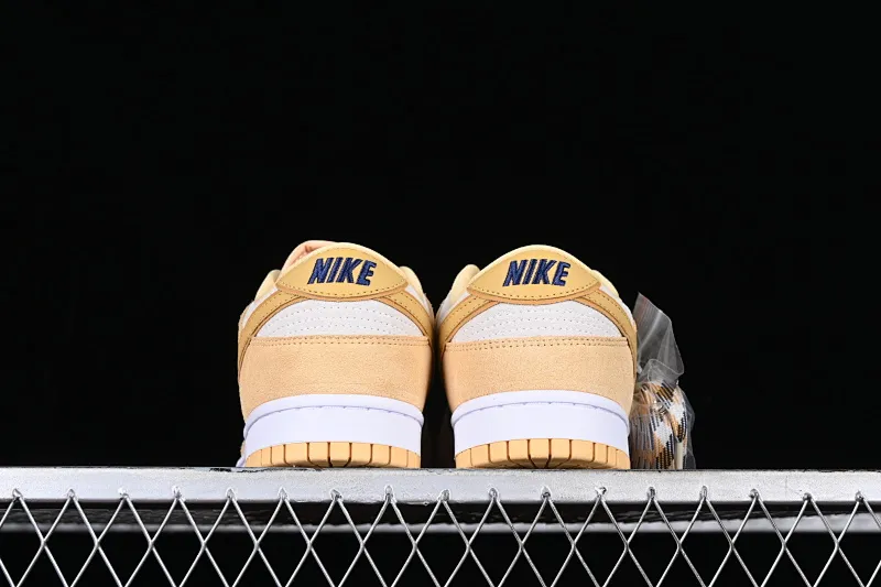 All categories Nk SB Dunk series Nk SB Dunk Low low-top sneakers Nk Dunk Low "Gold Suede" cheese pudding ice cream yellow and white SB low-top casual sports skateboard shoes DV7411-200
